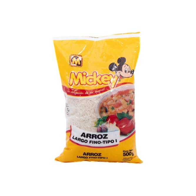 ARROZ AMARILLO MICKEY PAQ 500