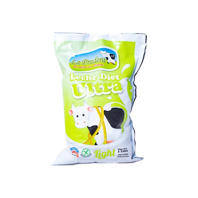 Leche descremada ultra sobre La Pradera 1 litro