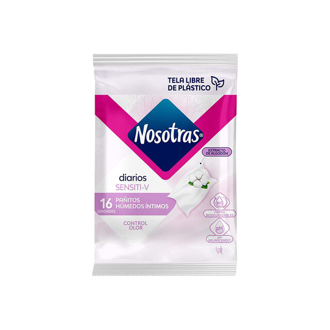 TOALLITAS HUMEDAS NOSOTRAS INTIMAS 16UN