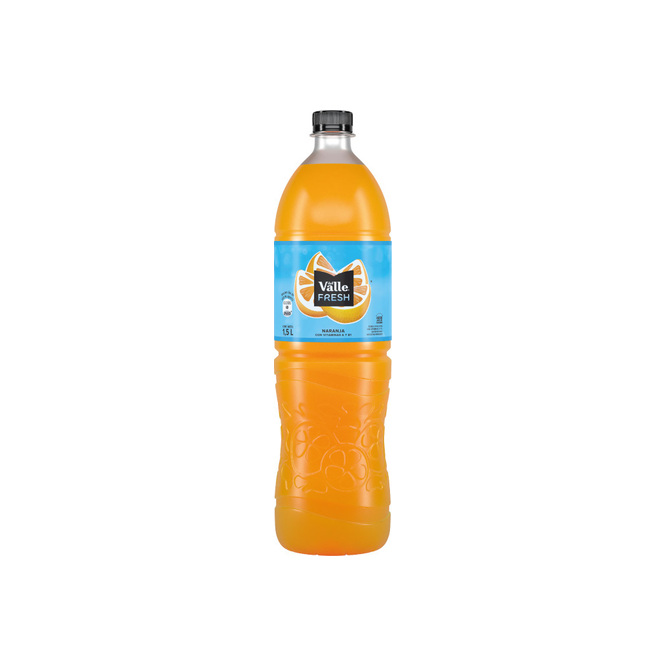 Jugo sabor naranja en botella Fresh Del Valle 1,5 litros