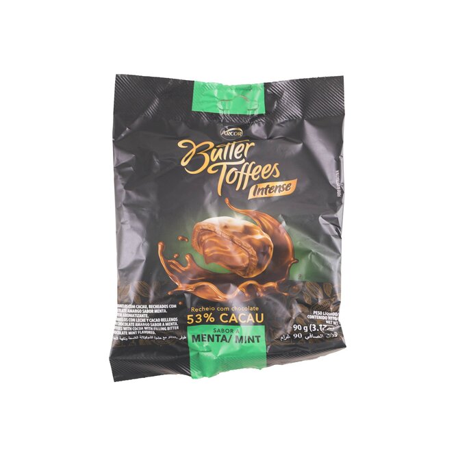 Caramelos Chocolate Amargo y Menta Butter Toffees 90 gramos