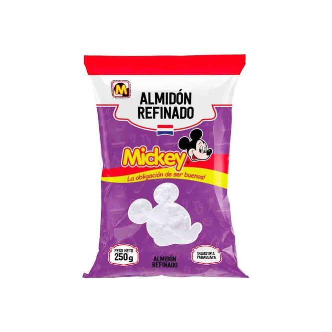Almidón de mandioca refinada Mickey 250 gramos