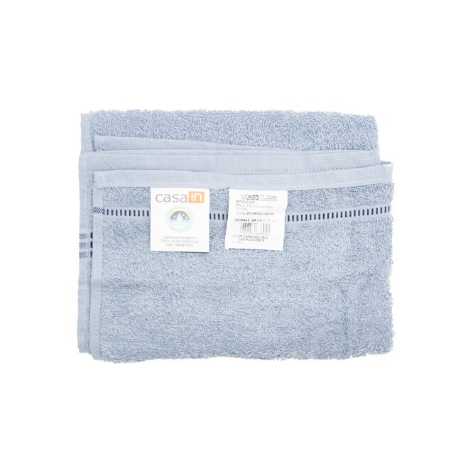 TOALLA GRIS ROSTRO SPENCER 49X70 CASA IN