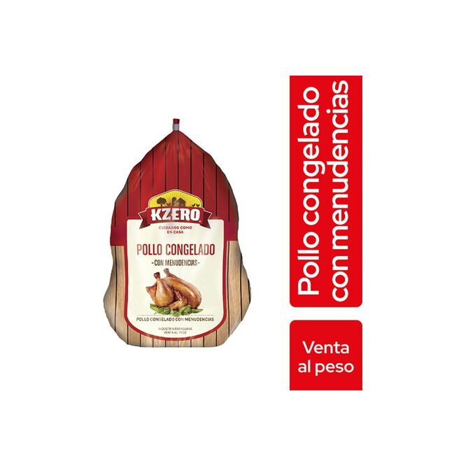 Pollo Entero Congelado Kzero por kilo