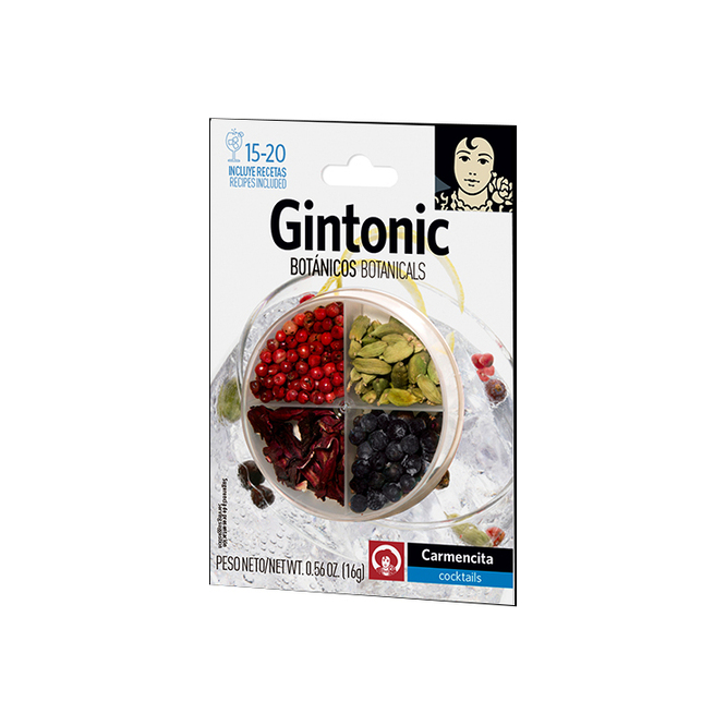 Botánicos para combinados de Gin tonic Carmencita 16 gramos