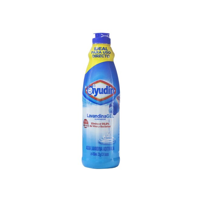 AGUA LAVANDINA ADITIVADA AYUDIN GEL 450M