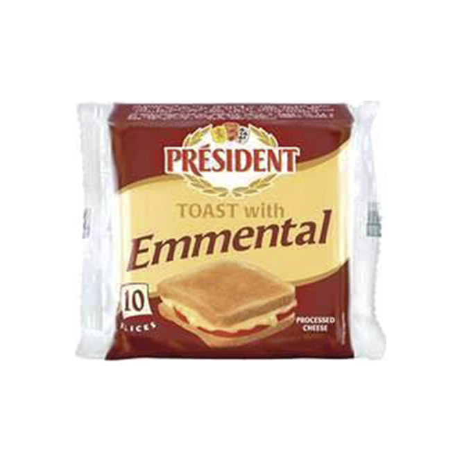 Queso emmental President 200 gramos