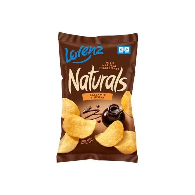 Papas naturals balsamico Lorenz 100 gramos
