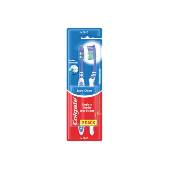 Cepillo dental adulto extra clean Colgate