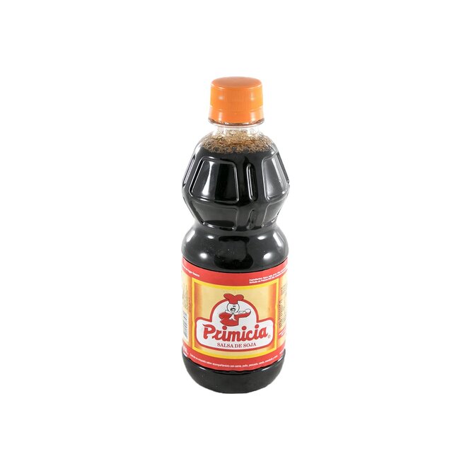 Salsa de soja botella descartable Primicia 450 ml
