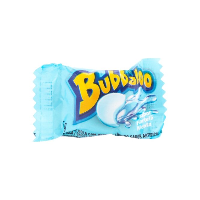 Chicle relleno menta Bubbaloo 5 gramos