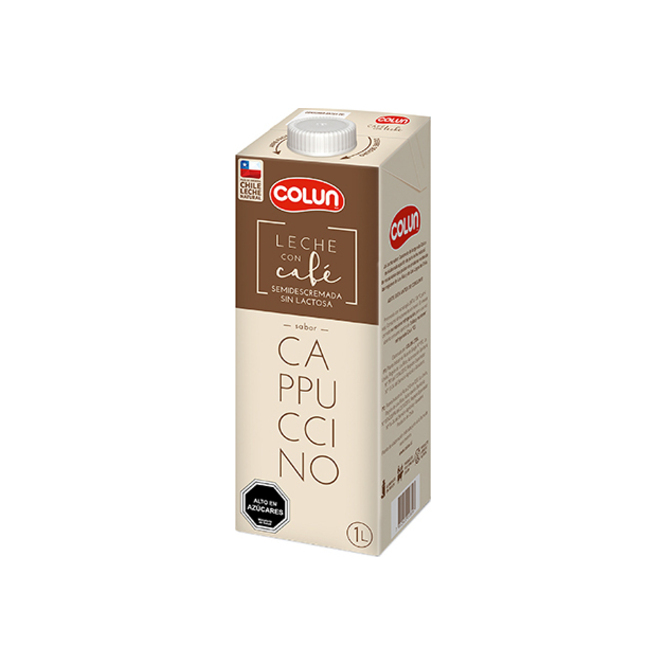 LECHE C/CAFE SEMID SAB CAPPUCCINO COLUN