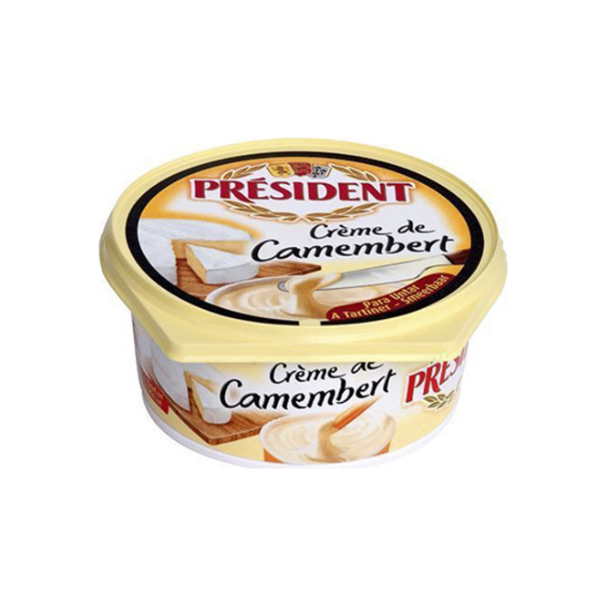 QUESO CREMA CAMEMBERT 125GR PRESIDENT PO