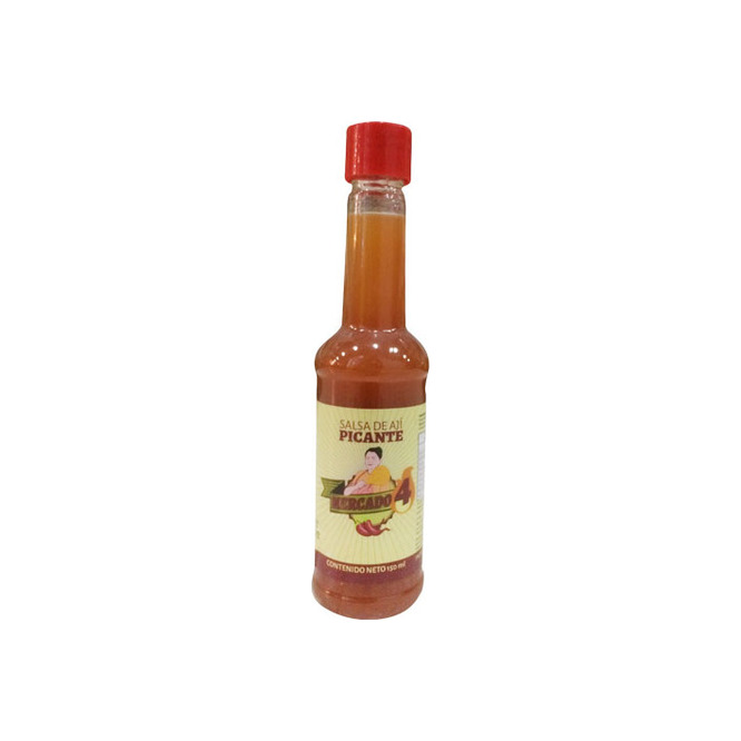 Salsa de ají picante en frasco Artisan mercado 4 150 ml