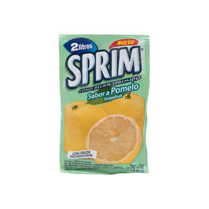 JUGO EN POLVO POMELO 25GR SPRIM SOBRE