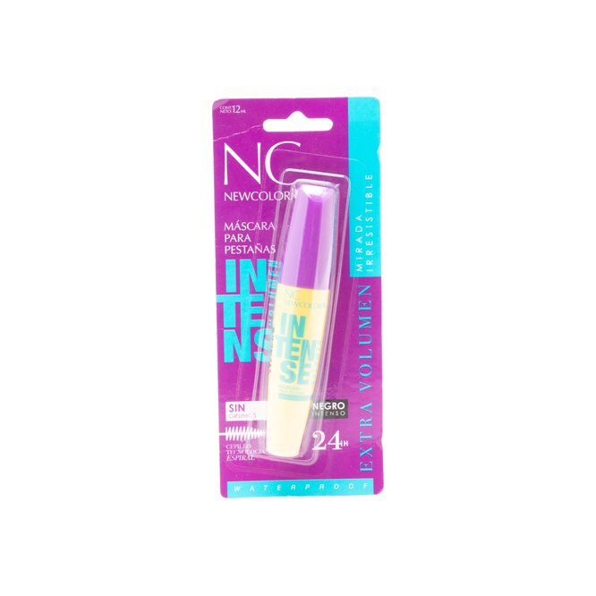 Máscara para pestañas intense volumen water proof New Color