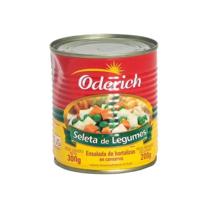 Jardinera selecta de legumbres Oderich 200 gramos