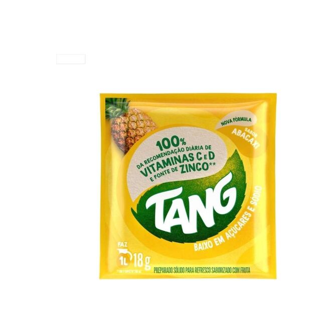 Jugo sabor piña rinde 1 litro en polvo Tang 18 gramos