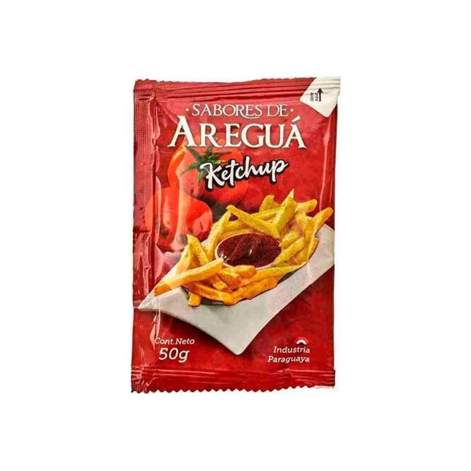 Ketchup doypack Sabores de Areguá 50 gramos