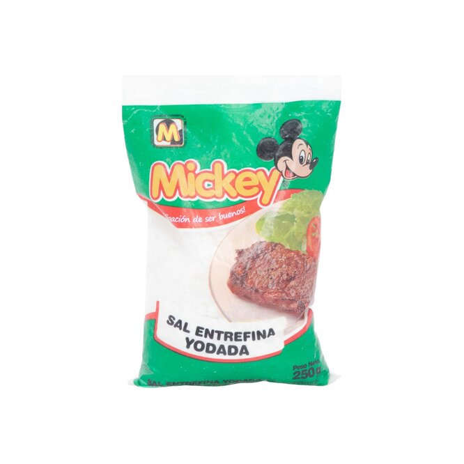 Sal entrefina Mickey 250 gramos