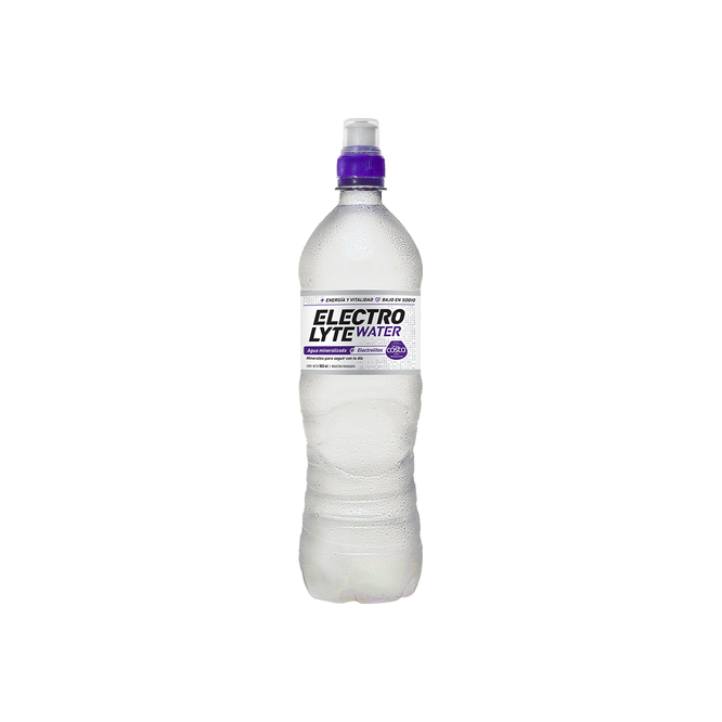 Agua mineral electro lyte sports pico botella La Costa 960 ml