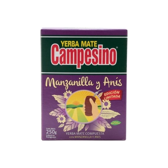 Yerba mate manzanilla y anís Campesino 250 gramos