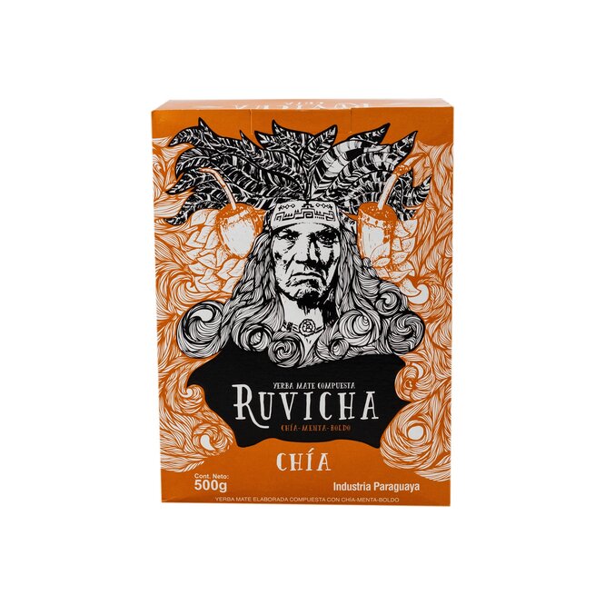 YERBA MATE RUVICHA COMP CHIA 500GR