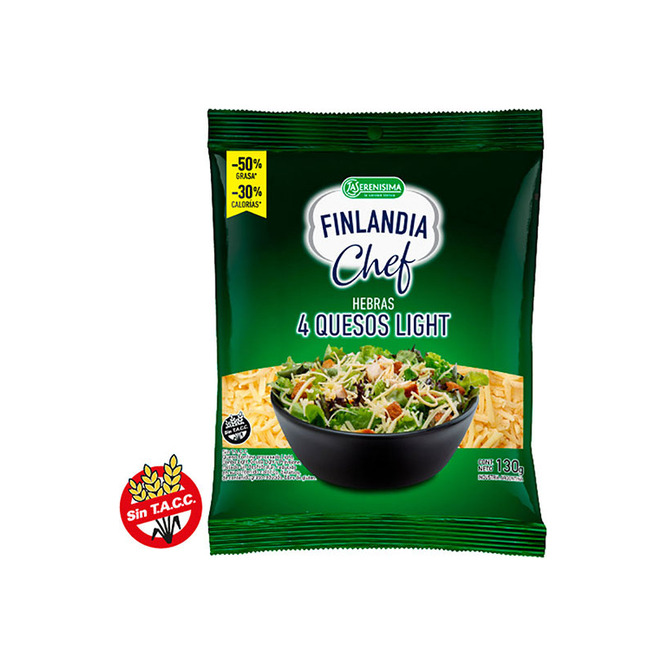 QUESO HEBRAS 4 QUESO LIGHT LA SERENISIMA