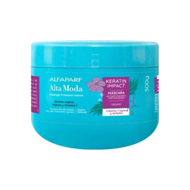 Mascara Capilar Keratina Impact Alta Moda 300 ml