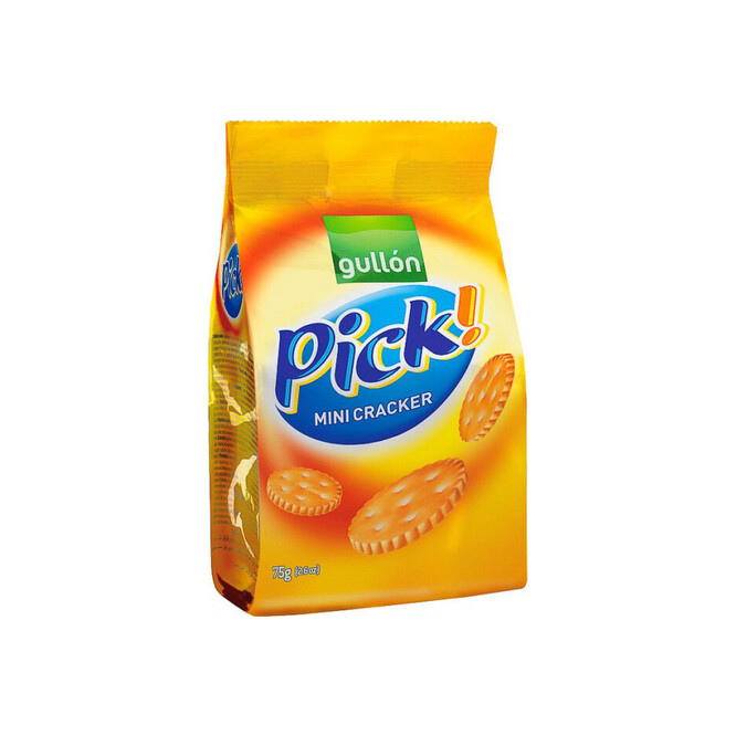 Galletitas mini cracker saladas Gullón 75 gramos