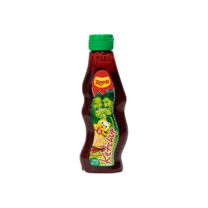 Ketchup picante en frasco Zaeli 180 gramos