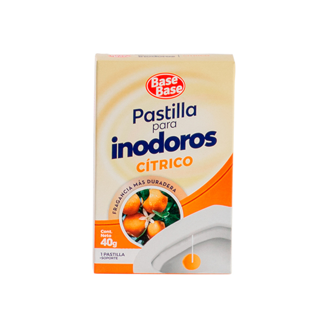 Pastilla para inodoro aroma frutal Base Base 40 gramos