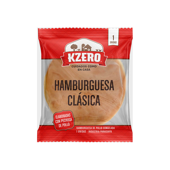 Hamburguesa de Pechuga Kzero por unidad