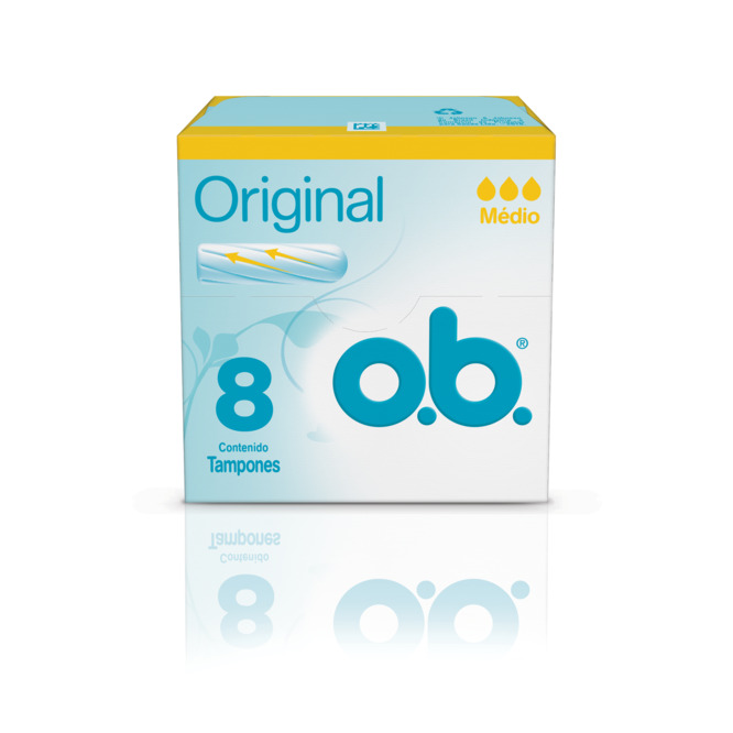 TAMPONES SIEMP/LIBR ORIG O.B MEDIO 8UN