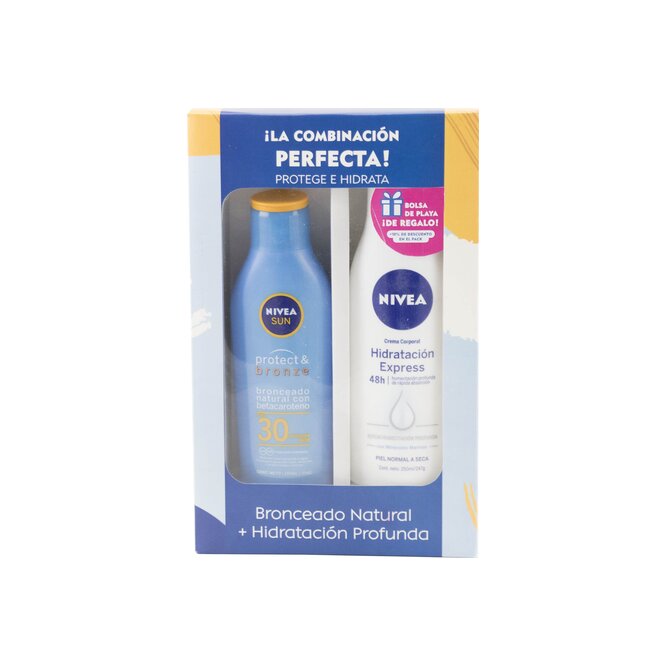 CREMA CORP HIDRATBRONC NIVEA PACK 30FPS