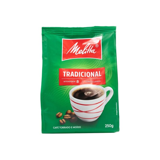 Café tradicional pouch en paquete Melitta 250 gramos