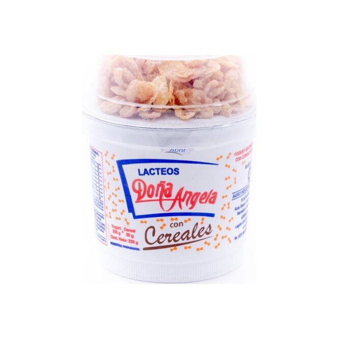 Yogurt con cereal pote Doña Angela 200 ml