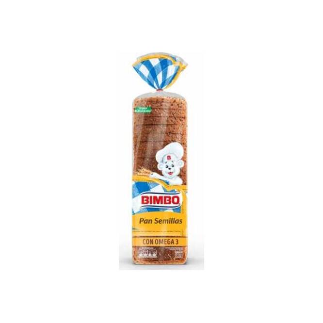 Pan de sandwich con semillas Bimbo 650 gramos
