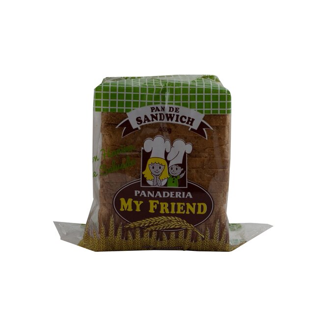 PAN DE SANWICH MY FRIEND PAQ 5