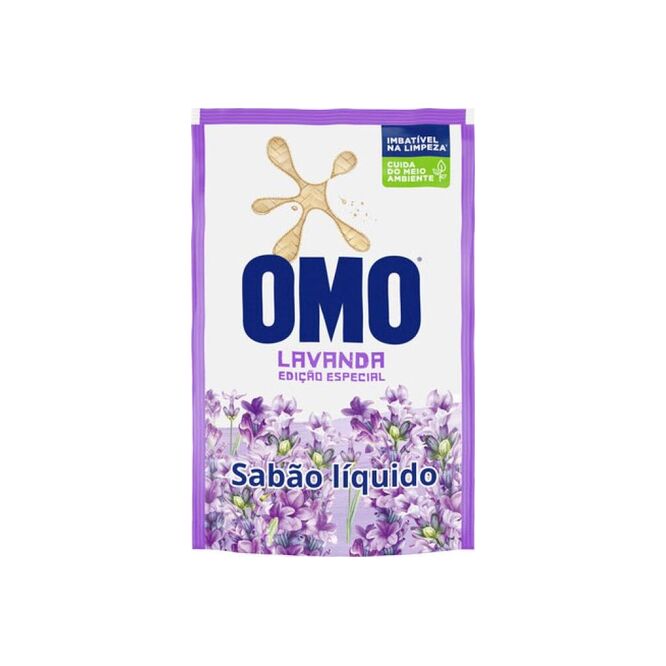 Jabón liquido para ropa lavanda Omo 900 ml
