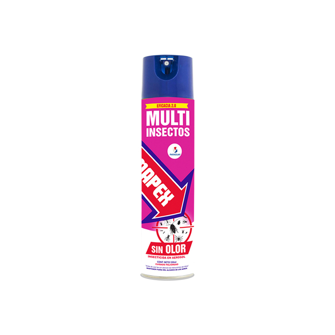 Insecticida mata multi insecto sin olor en aerosol Mapex 330 ml