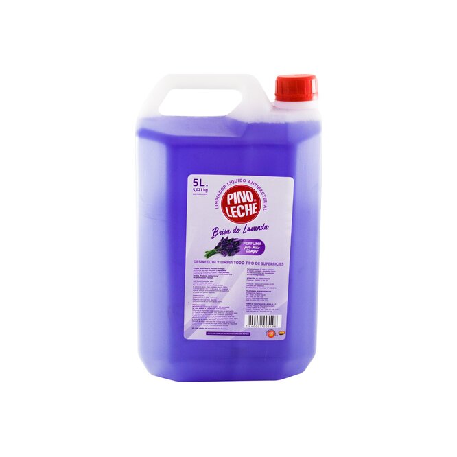 Limpiador bactericida con aroma brisa de lavanda en bidón Pinoleche 5 litros