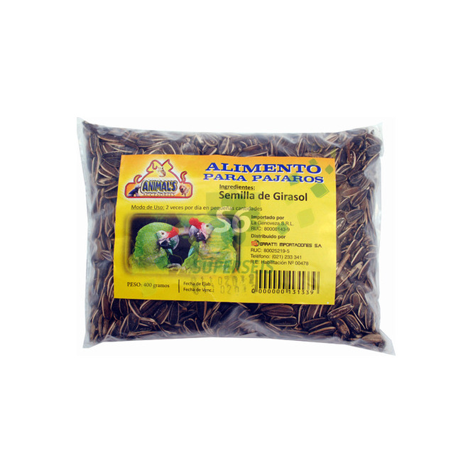 Alimento para aves semillas 400 gramos