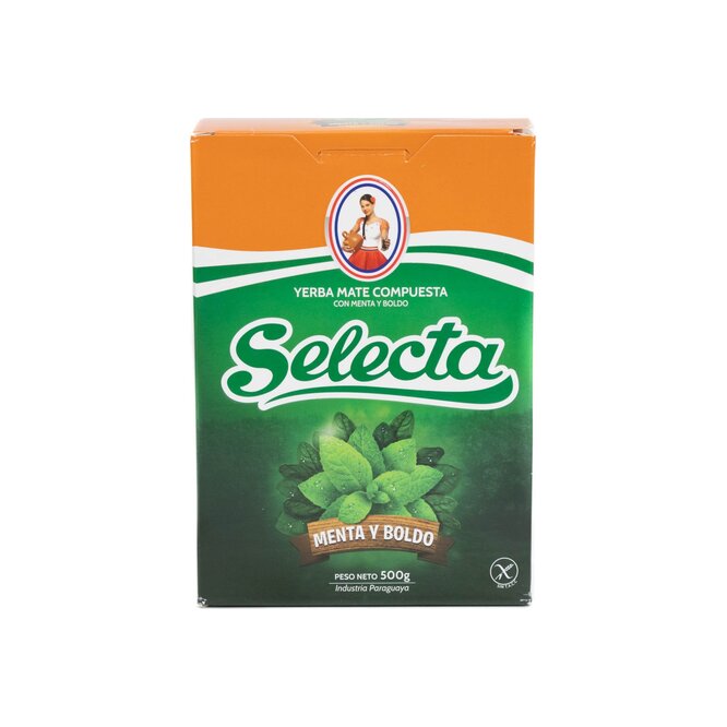 Yerba mate menta y boldo Selecta 500 gramos