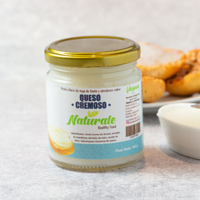 QUESO CREMOSO 160GR NATURALE VEGANO