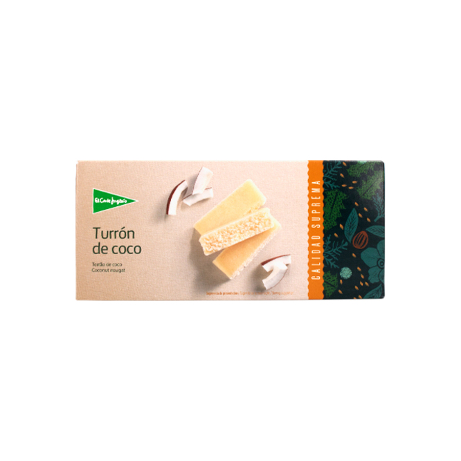 TURRON DE COCO S/GLUTEN 250G ECI