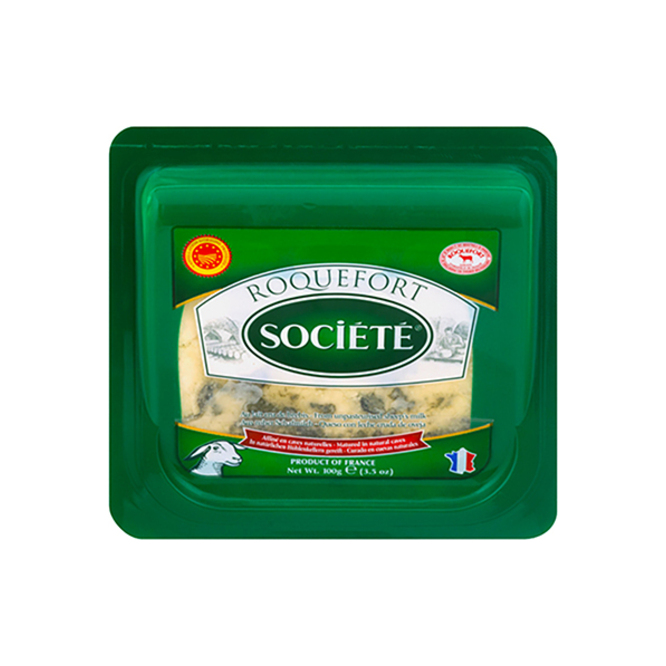 QUESO ROQUEFORT D/OVEJA 100GR SOCIETE PA