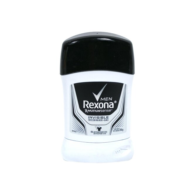 Desodorante corporal men invisible en barra Rexona 50 Gramos