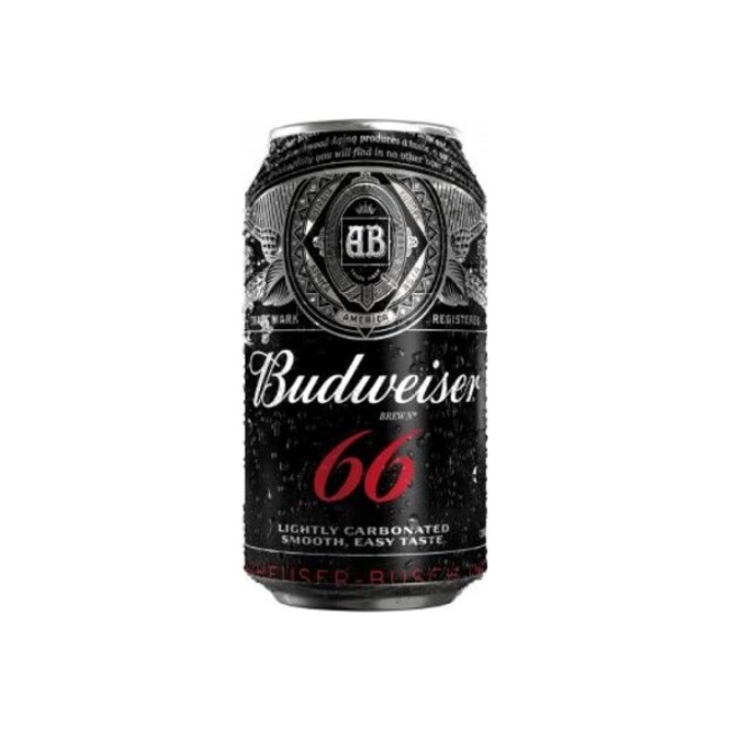 Cerveza en lata Budweiser 66 354 ml