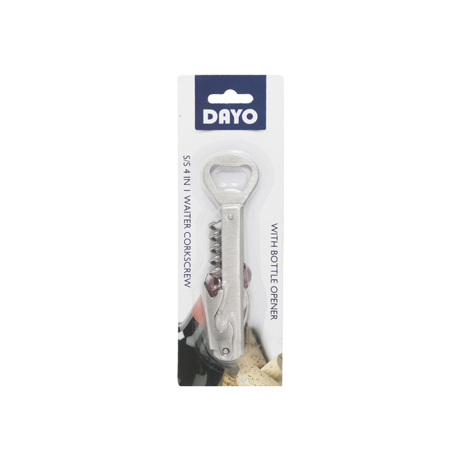 Abridor con sacacorchos Dayo